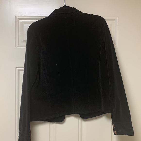 Christopher Blue Black Corduroy Jacket - Picture 4 of 4